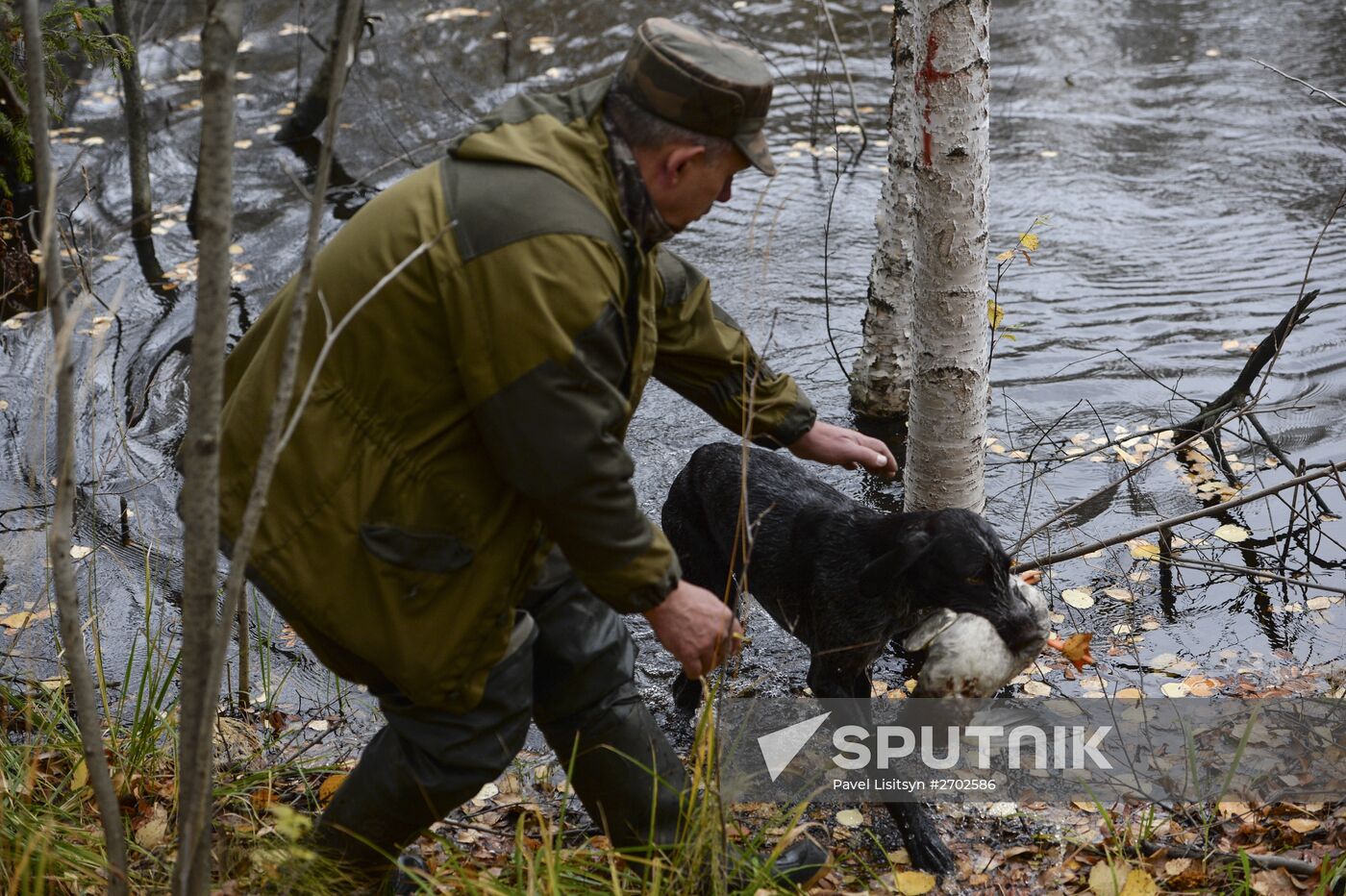 Intergrated gun dog competition im memoriam R.Kalashnikov