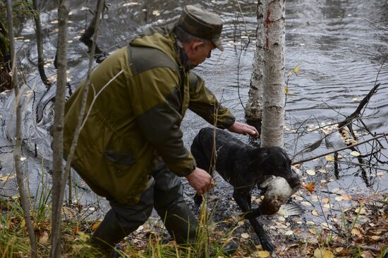 Intergrated gun dog competition im memoriam R.Kalashnikov
