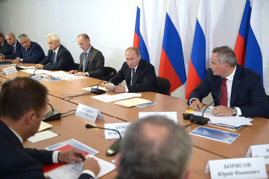 President Putin visits Orenburg Region