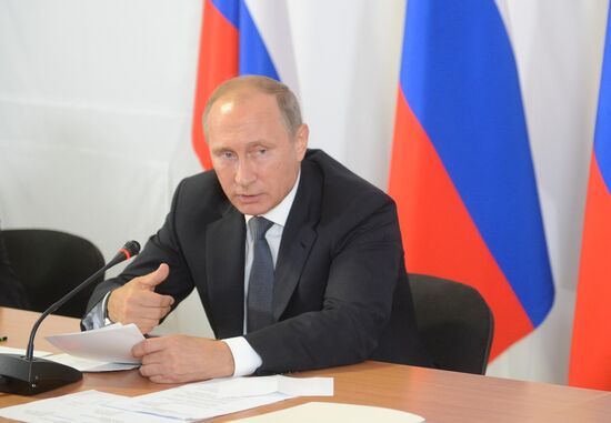 President Putin visits Orenburg Region