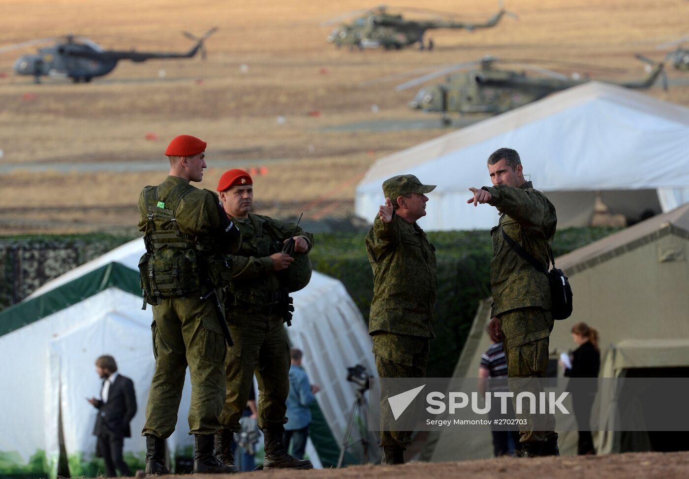 Tsentr-2015 drill in Orenburg Region