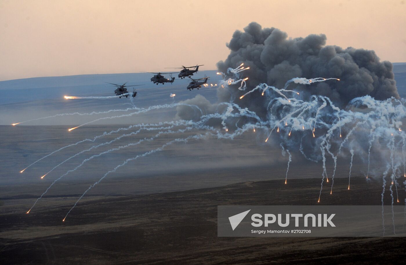 Tsentr-2015 drill in Orenburg Region