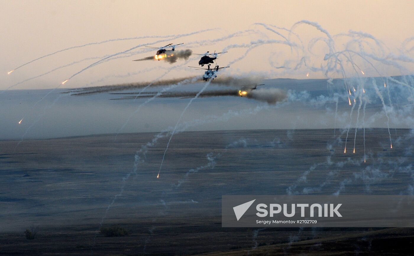 Tsentr-2015 drill in Orenburg Region