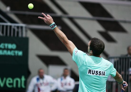 Tennis. Davis Cup. Russia vs. Italy