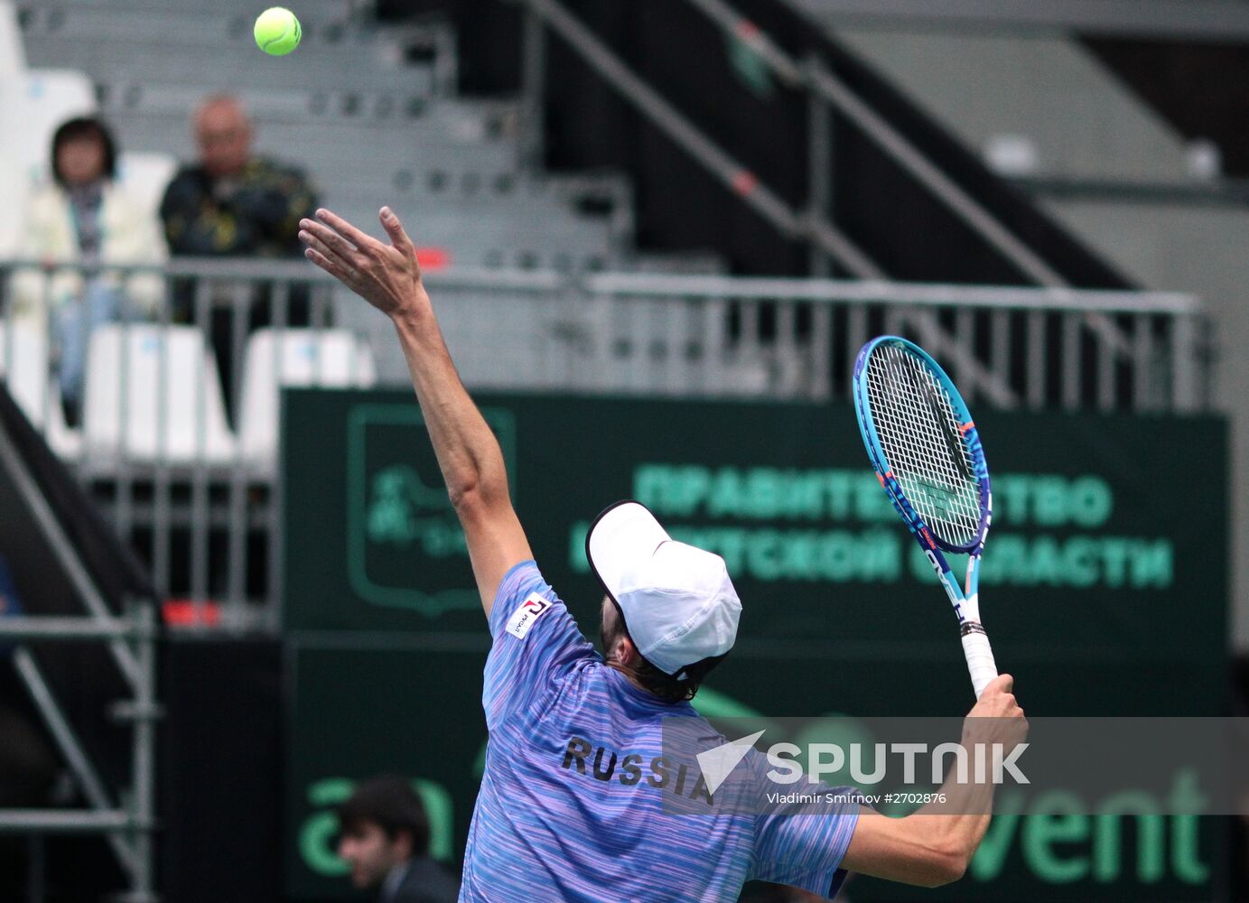 Tennis. Davis Cup. Russia vs. Italy