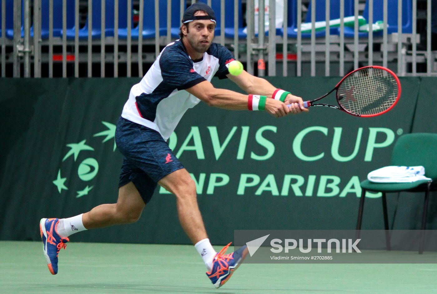 Tennis. Davis Cup. Russia vs. Italy