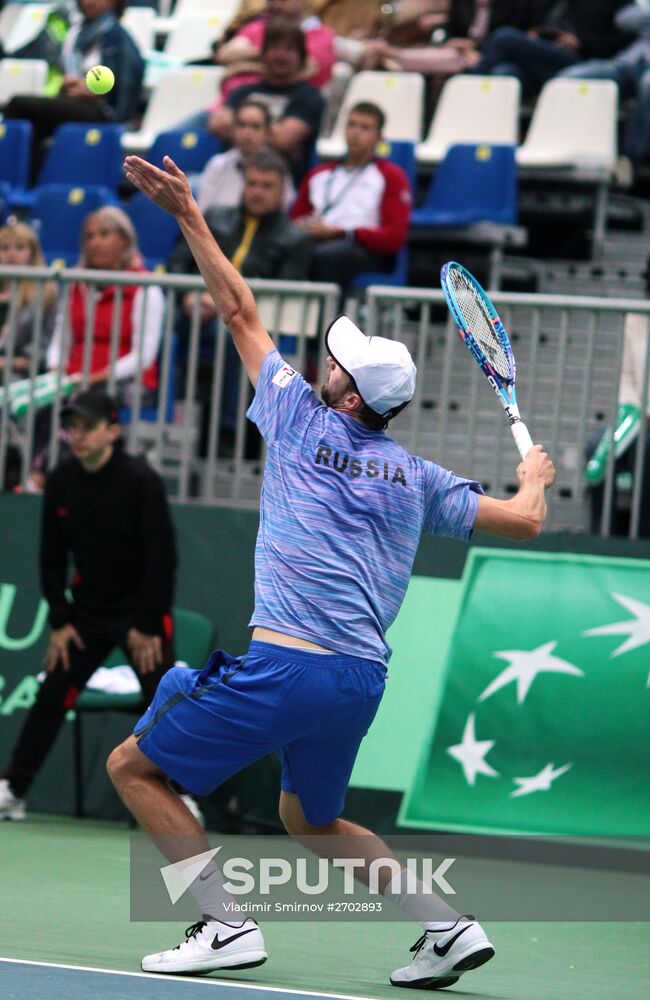 Tennis. Davis Cup. Russia vs. Italy