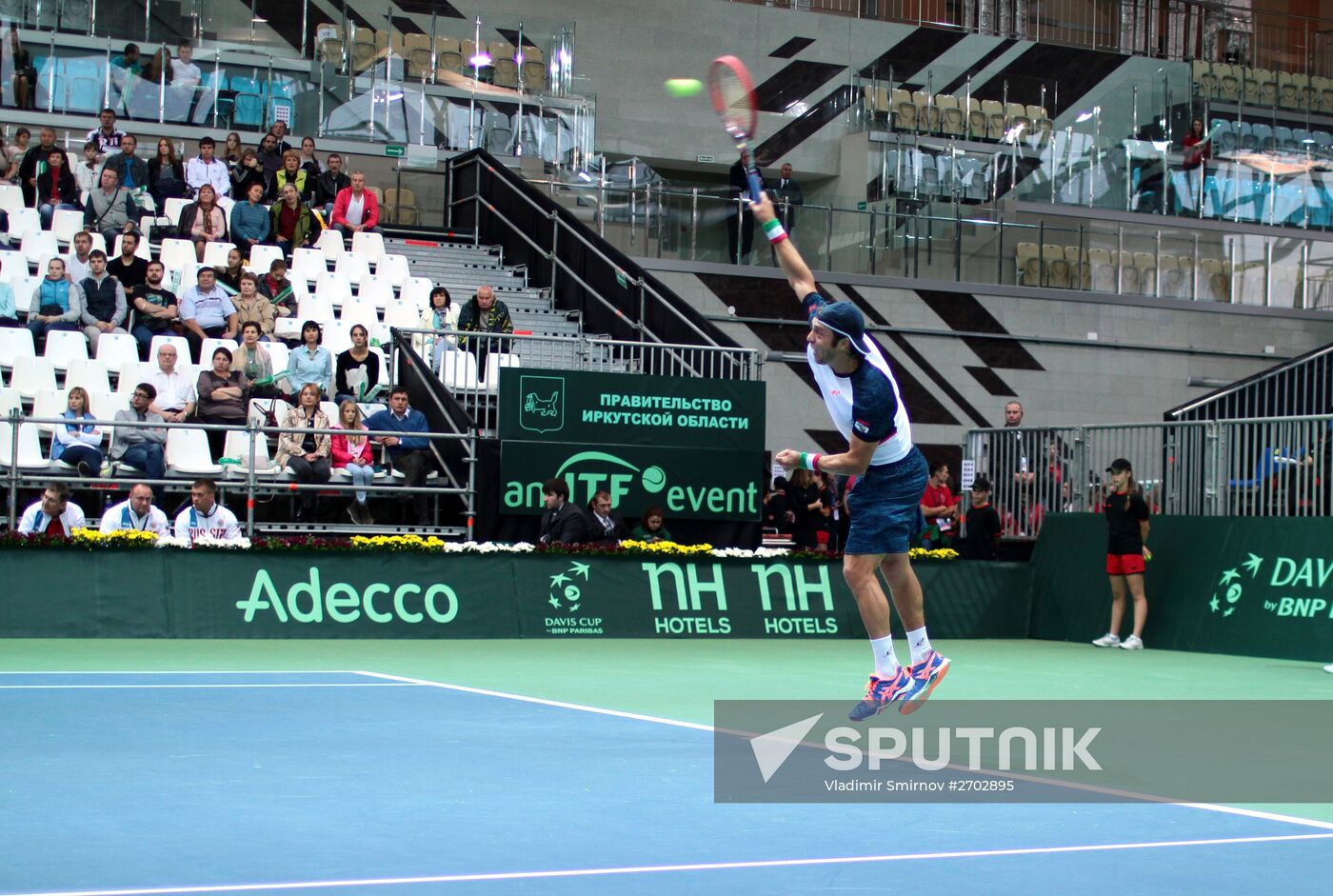 Tennis. Davis Cup. Russia vs. Italy