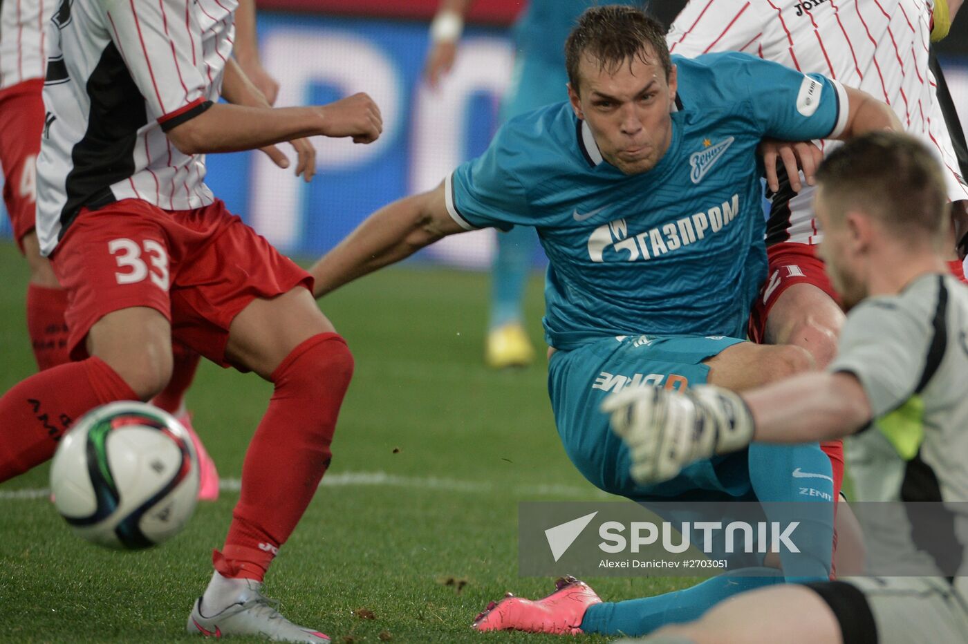 Russian Football Premier League. Zenit vs. Amkar