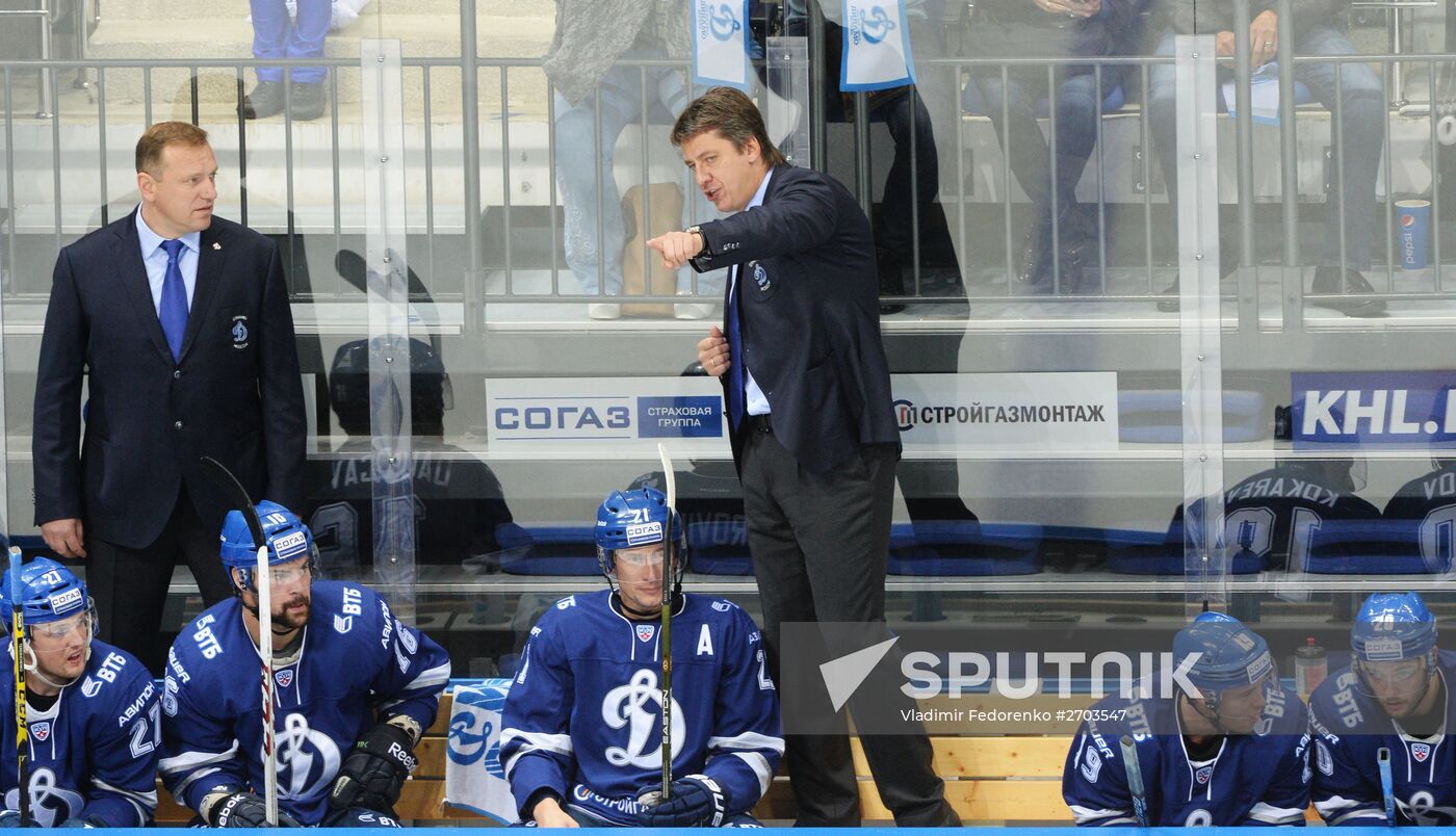 KHL. Dynamo Moscow vs. SKA St.Petersburg