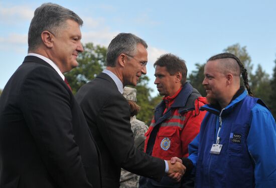 Ukraine 2015 international disaster relief exercise