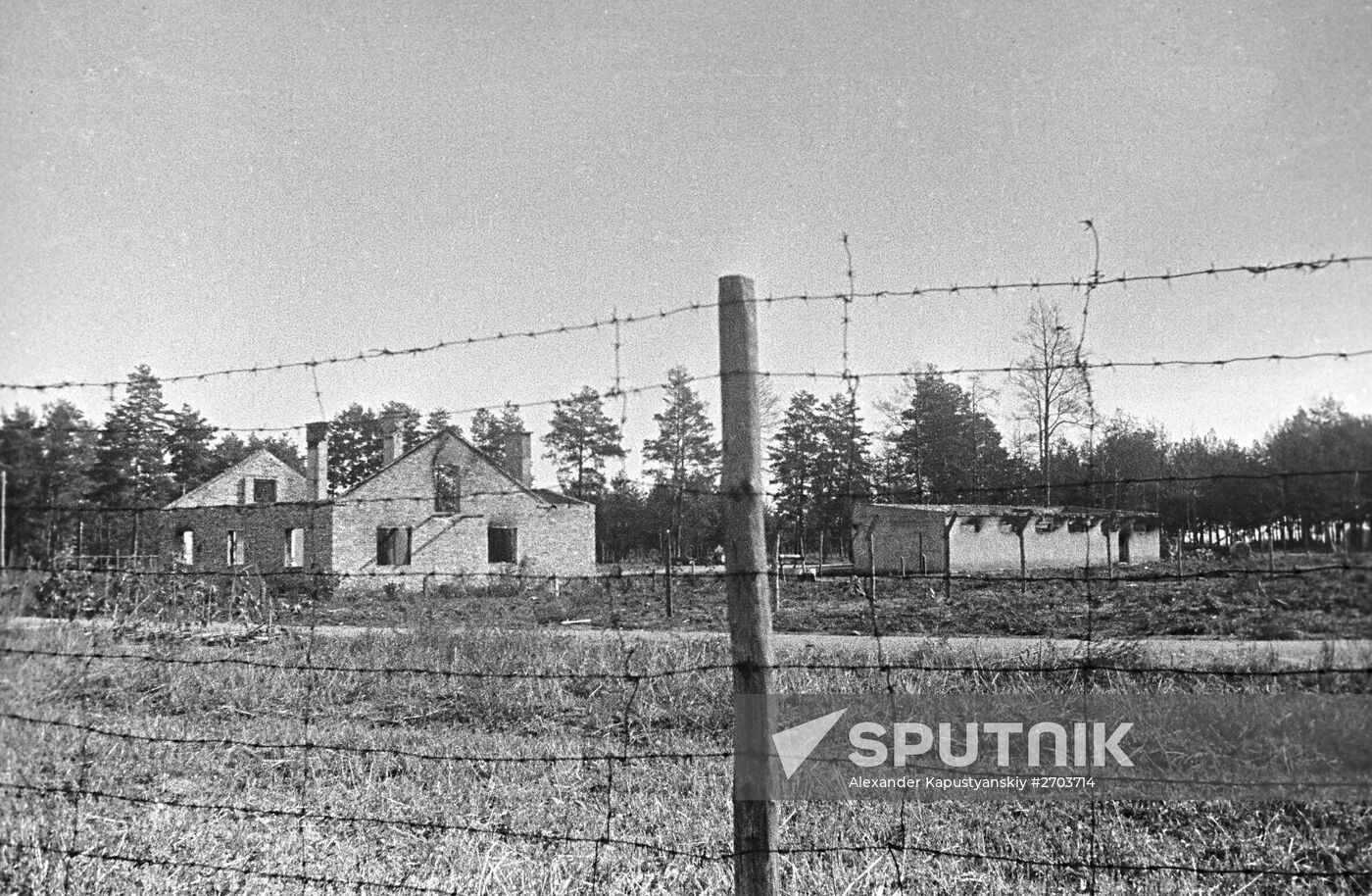 Nazi death camp Tremlinka in Poland