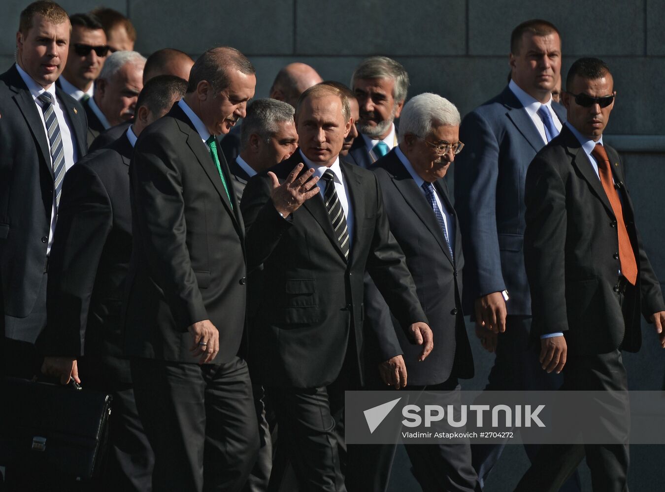 President Vladimir Putin attends opening of renovated Moscow Cathedral Mosque