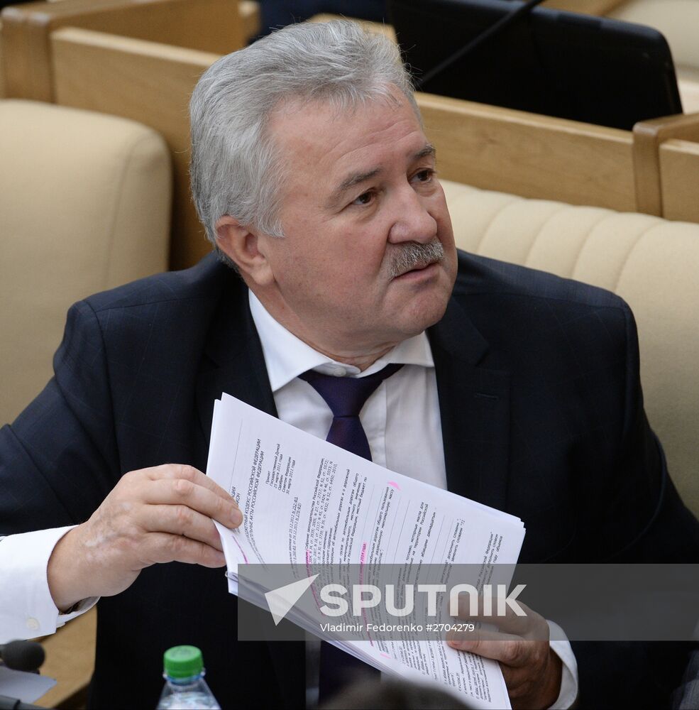 State Duma plenary session