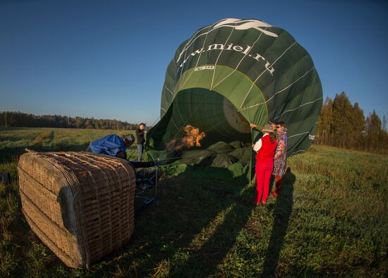 Aeronautics enthusiasts train in the Moscow Region