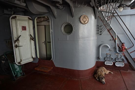 The Kommuna submarine salvage ship of the Russian Black Sea Fleet