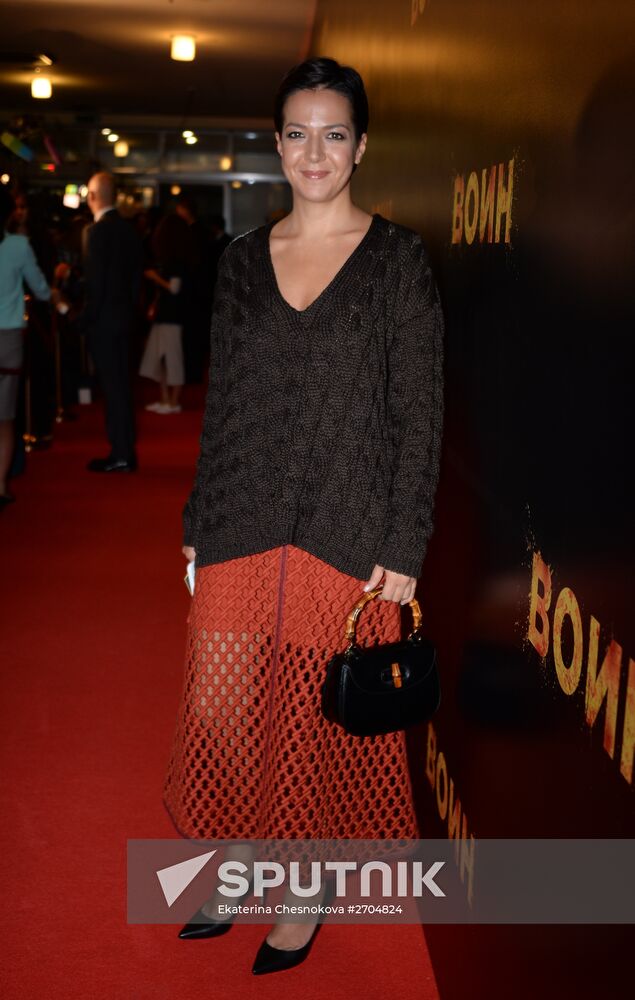 Premiere of Alexei Andrianov's film The Warrior