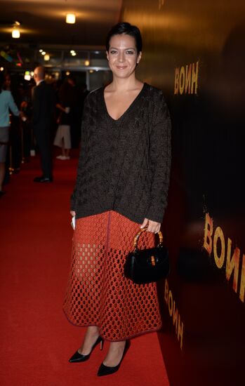 Premiere of Alexei Andrianov's film The Warrior