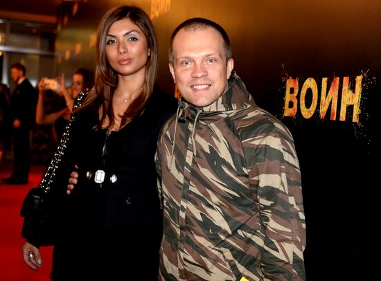 Premiere of Alexei Adrianov's film 'The Warrior'