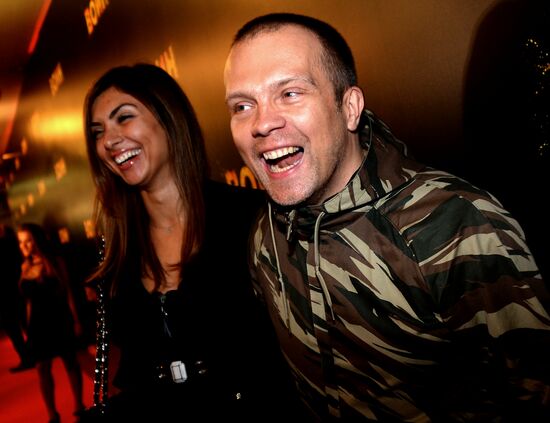 Premiere of Alexei Adrianov's film 'The Warrior'