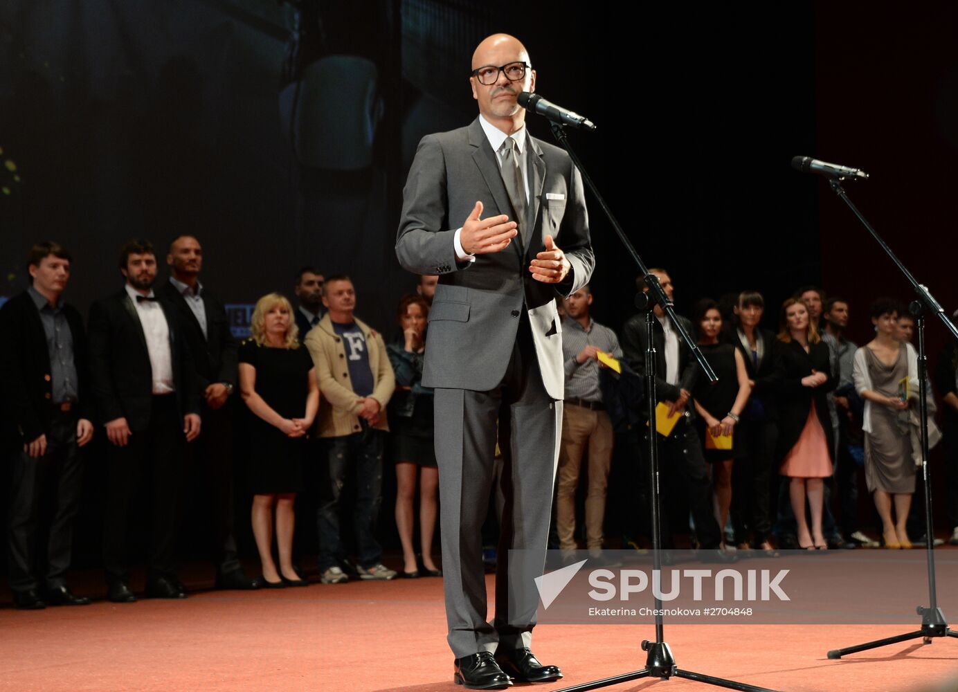Premiere of Alexei Andrianov's film The Warrior