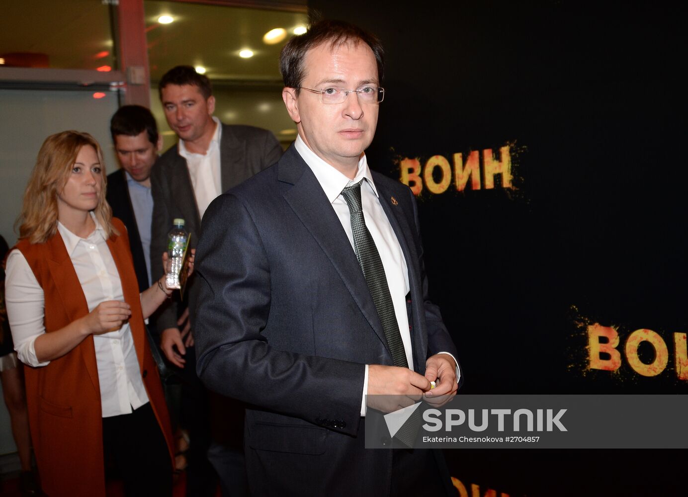 Premiere of Alexei Andrianov's film The Warrior