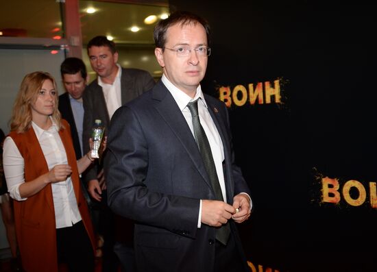 Premiere of Alexei Andrianov's film The Warrior