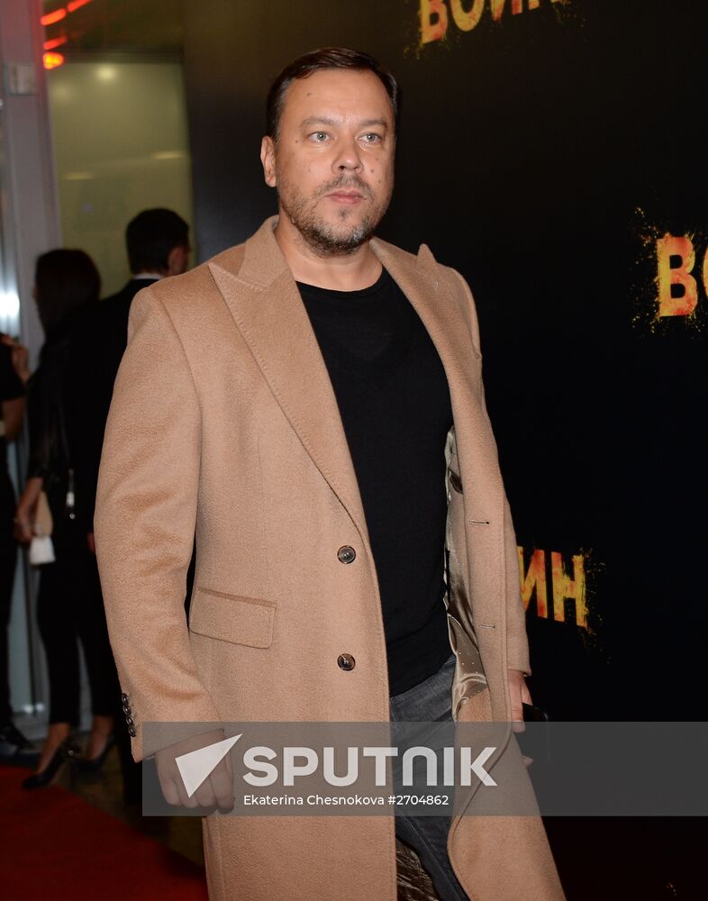 Premiere of Alexei Andrianov's film The Warrior