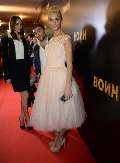 Premiere of Alexei Andrianov's film The Warrior
