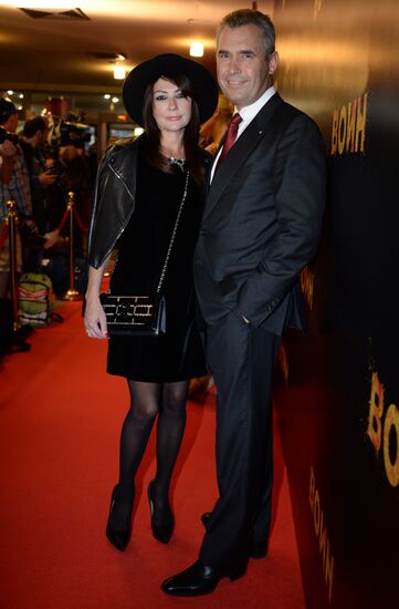 Premiere of Alexei Adrianov's film 'The Warrior'