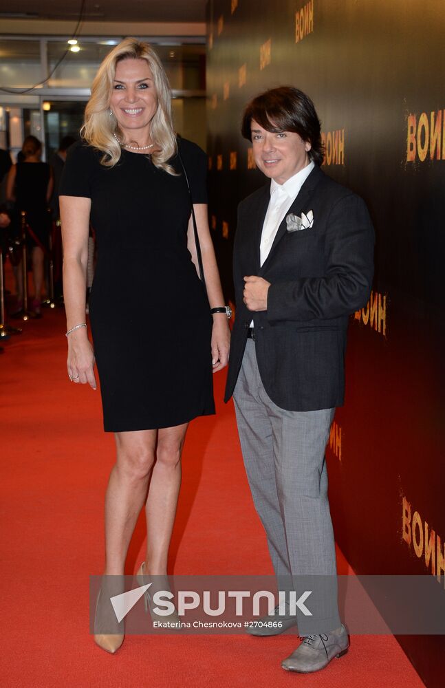 Premiere of Alexei Adrianov's film 'The Warrior'