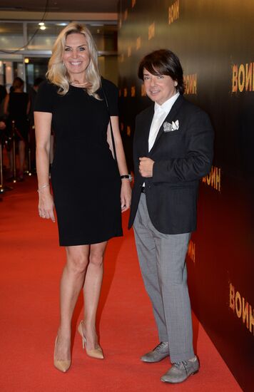 Premiere of Alexei Adrianov's film 'The Warrior'