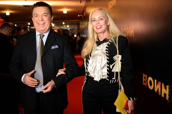 Premiere of Alexei Andrianov's film The Warrior