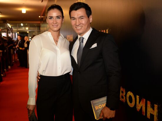 Premiere of Alexei 'Adrianov's film 'The Warrior'