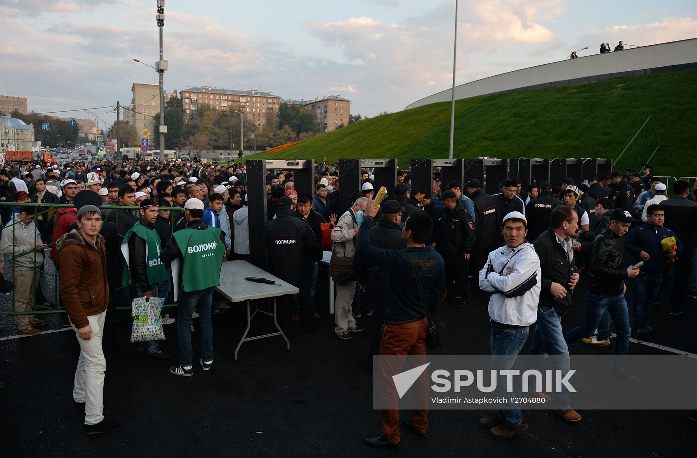 Celebrating Eid al-Adha at Moscow Cathedral Mosque