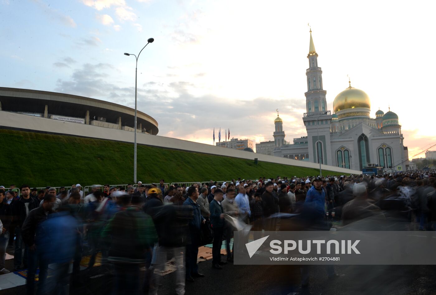 Celebrating Eid al-Adha at Moscow Cathedral Mosque