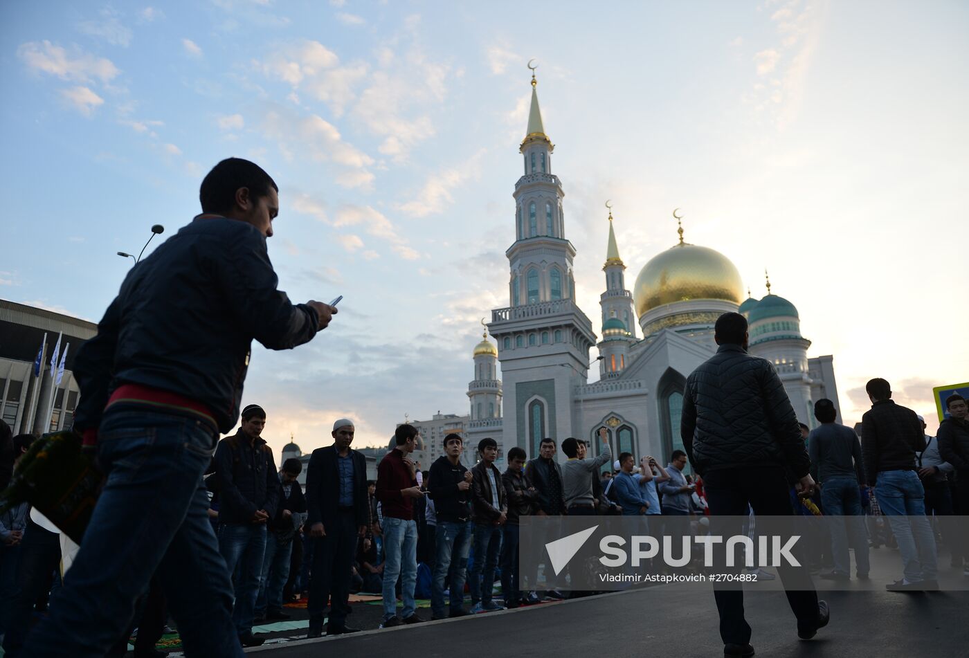 Celebrating Eid al-Adha at Moscow Cathedral Mosque