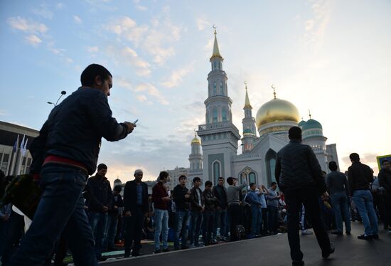 Celebrating Eid al-Adha at Moscow Cathedral Mosque