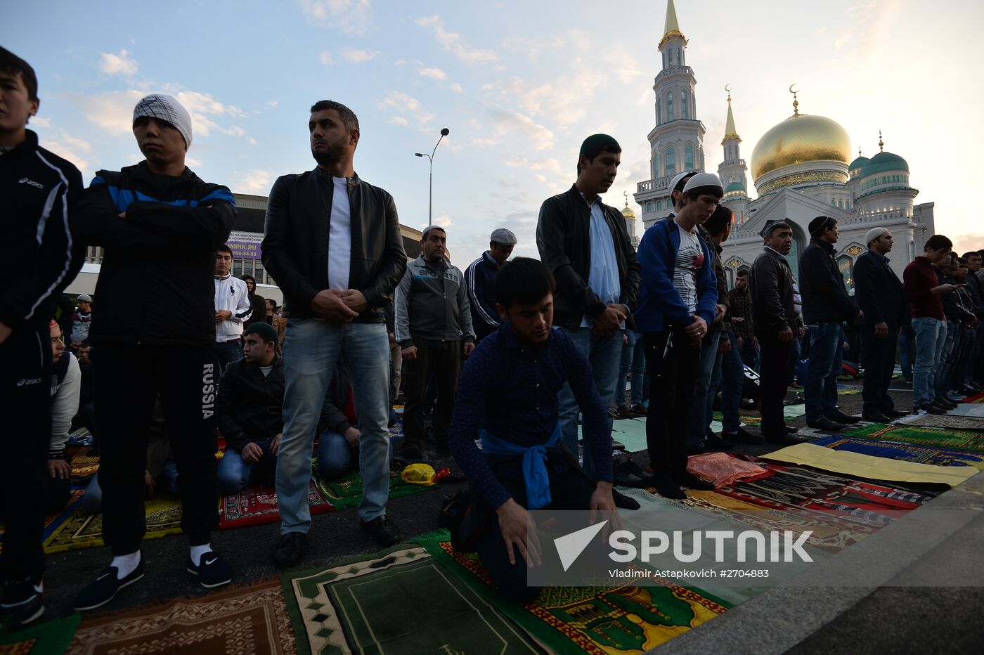 Celebrating Eid al-Adha at Moscow Cathedral Mosque