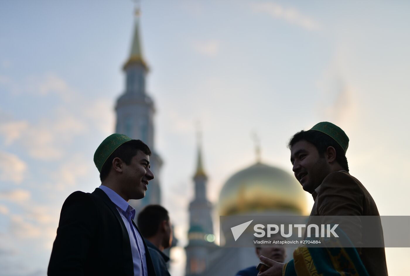 Celebrating Eid al-Adha at Moscow Cathedral Mosque