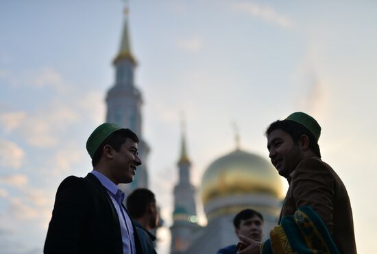 Celebrating Eid al-Adha at Moscow Cathedral Mosque