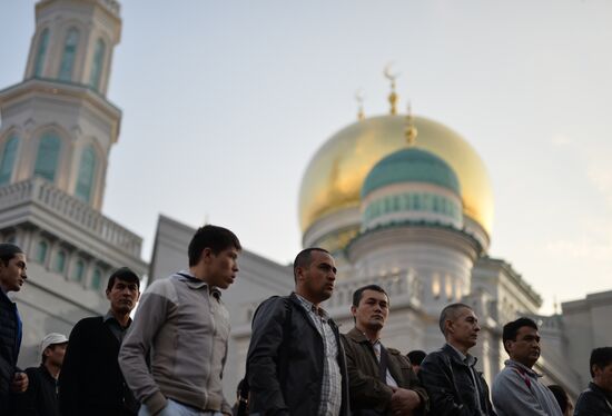 Celebrating Eid al-Adha at Moscow Cathedral Mosque
