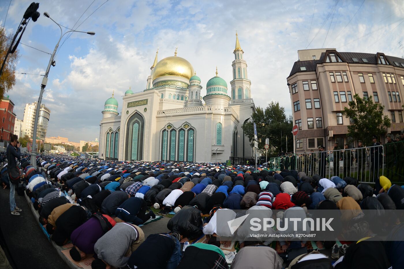 Celebrating Eid al-Adha at Moscow Cathedral Mosque
