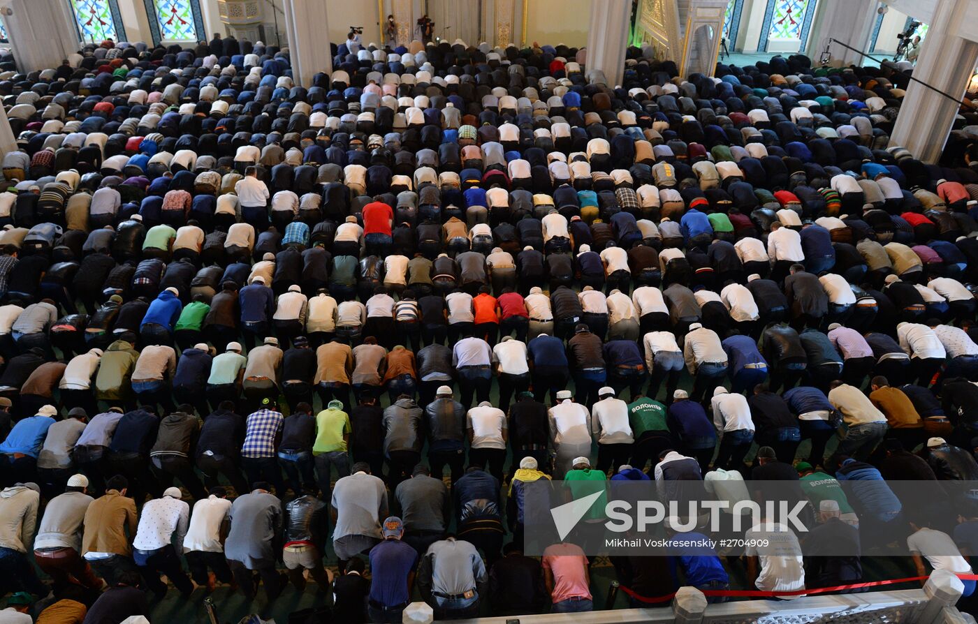 Celebrating Eid al-Adha at Moscow Cathedral Mosque