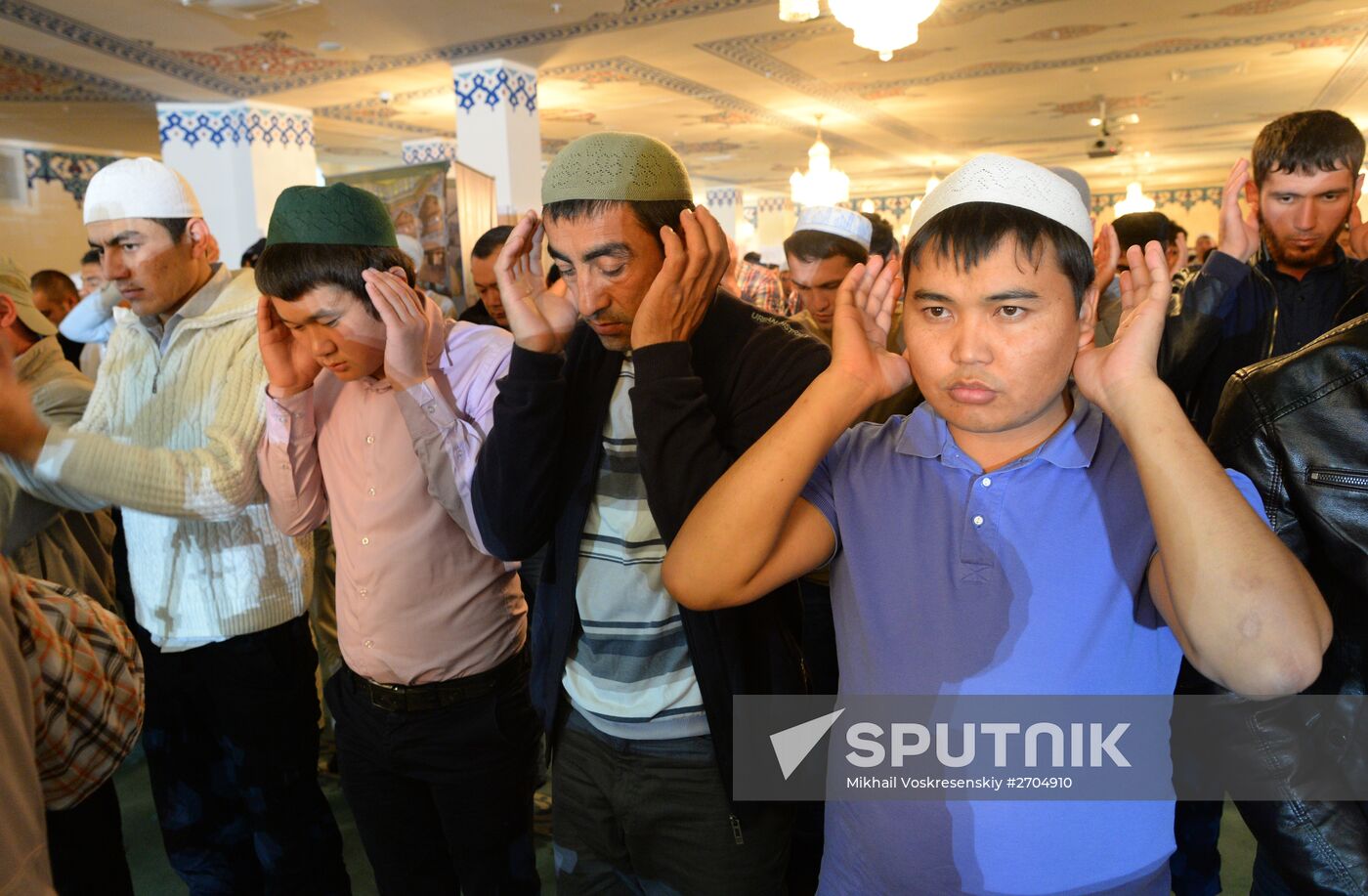 Celebrating Eid al-Adha at Moscow Cathedral Mosque