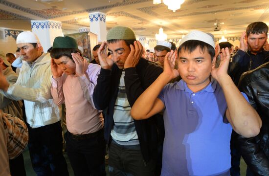 Celebrating Eid al-Adha at Moscow Cathedral Mosque