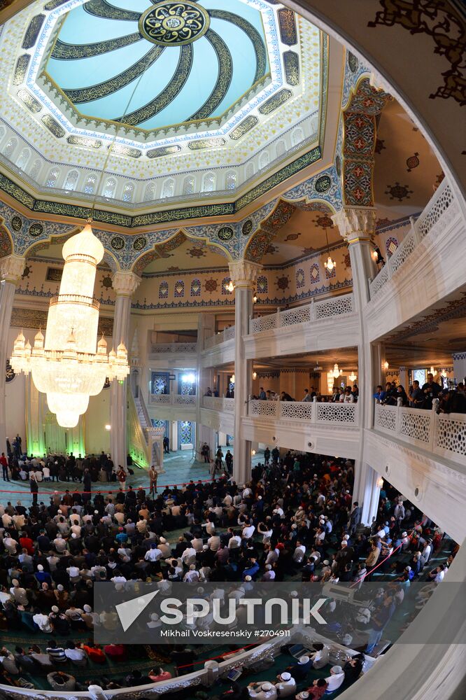 Celebrating Eid al-Adha at Moscow Cathedral Mosque