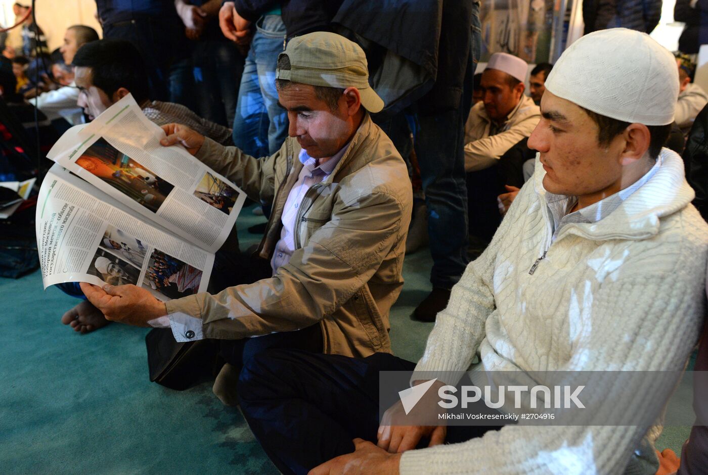 Celebrating Eid al-Adha at Moscow Cathedral Mosque