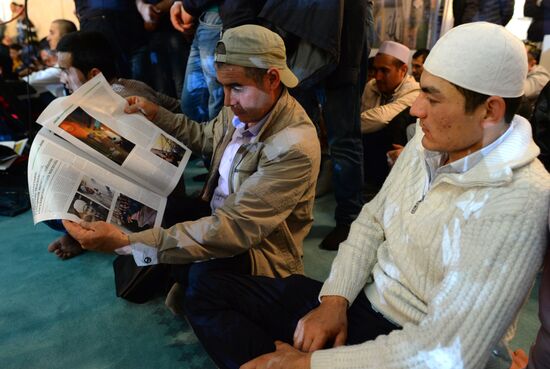 Celebrating Eid al-Adha at Moscow Cathedral Mosque