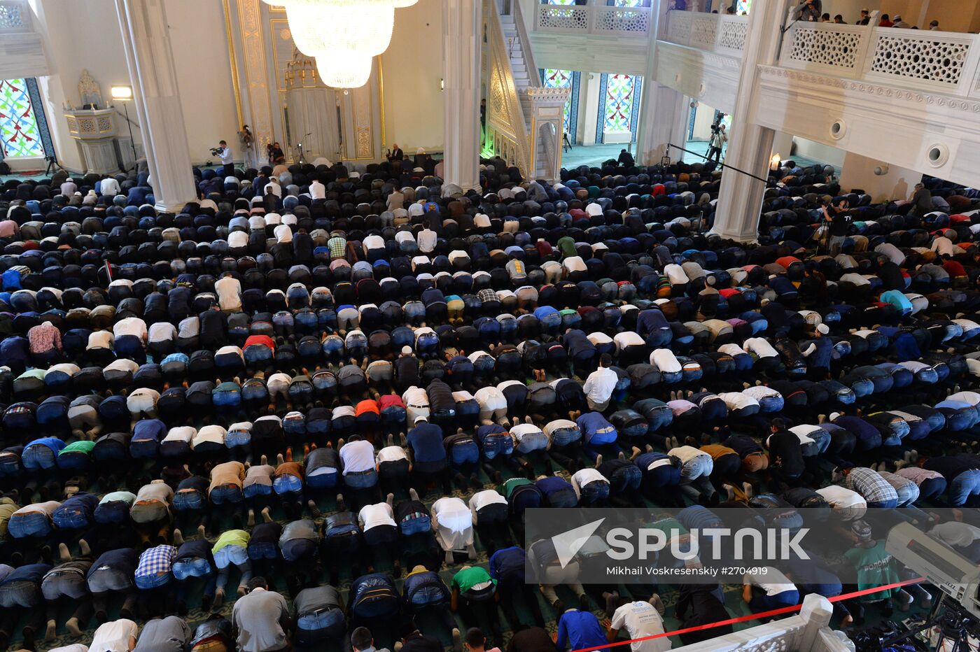 Celebrating Eid al-Adha at Moscow Cathedral Mosque